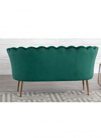 Petal 2-Seater Sofa Green 79x148cm