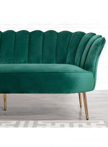 Petal 2-Seater Sofa Green 79x148cm