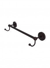 Prestige Regal Collection Brass Towel Bar Black 36inch