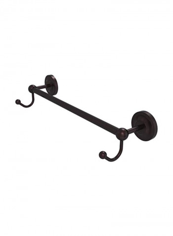 Prestige Regal Collection Brass Towel Bar Black 36inch