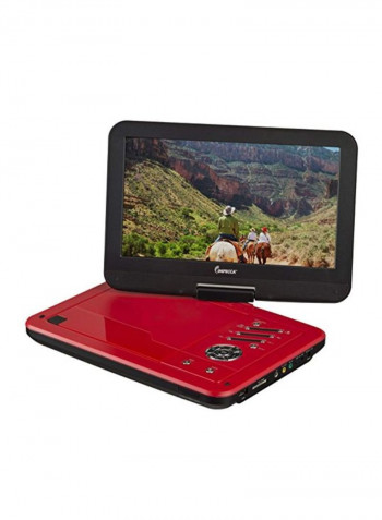 Portable DVD Player DVP1016R Red/Black