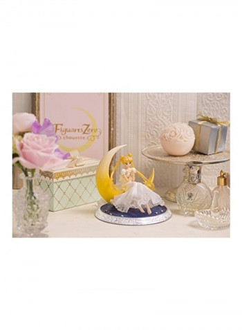 Bandai Princess Serenity Sailor Moon Figuarts Zero Chouette Figure Statue 9x8x7inch