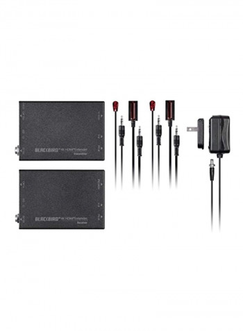 Blackbird 4K HDMI Extender Black
