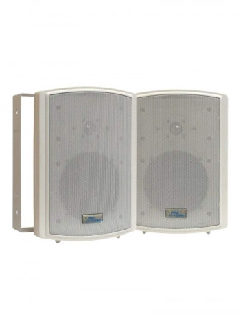 Dual Waterproof Outdoor Speaker System B0007LCLQ8 White