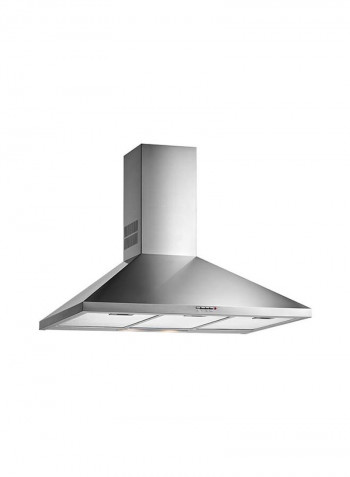 Dbb 90 Hp Wall-Mounted Pyramid-Shaped Extractor Hood 40460472 Silver