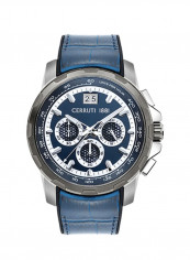Men's Pu Leather Chronograph Wrist Watch C Crwa26903