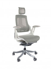 Robotto High Back Chair White/Grey/Silver reviews Robotto High Back Chair White/Grey/Silver