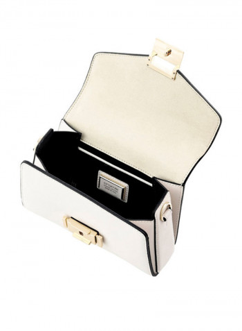 Strong Leather Shoulder Bag Light Pink