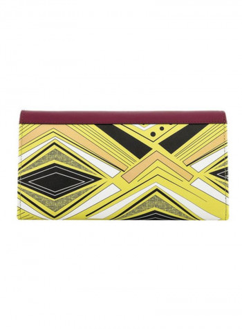 Ergobando Crossbody Bag Bordeaux/Yellow/Black