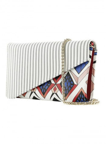 Ergobando Crossbody Bag White/Black/Red