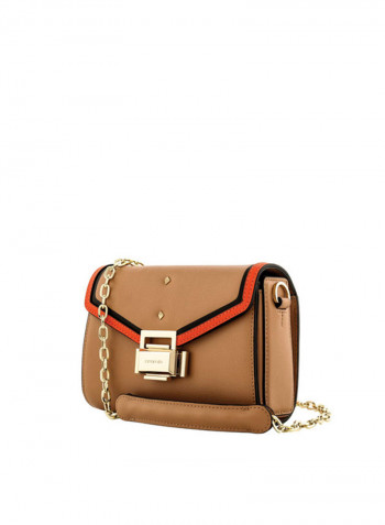 Strong Leather Bag Light Brown