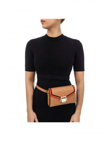 Strong Leather Bag Light Brown