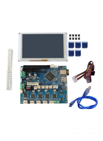 3D Printer Part And Accessories Blue/Black/Silver