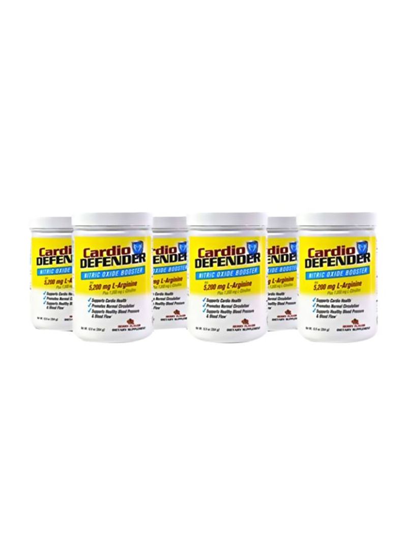 Pack Of 6 Nitric Oxide Booster 5200mg L-Arginine