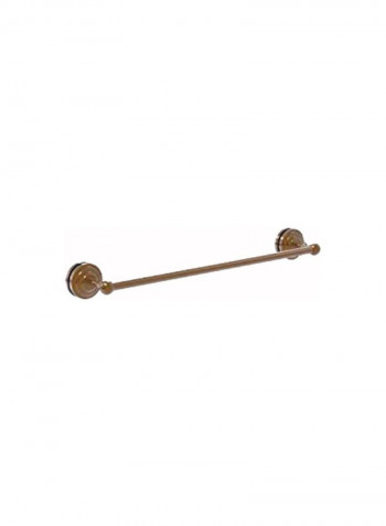 Que New Collection Shower Door Towel Bar Gold 24inch