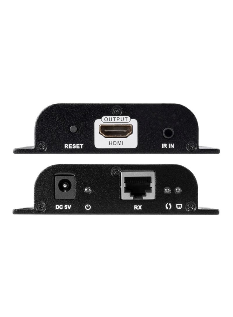 Bit-Path AV HDMI Over Ethernet Extender Kit Black/Silver