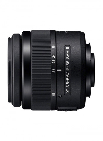 DT 18-55mm f/3.5-5.6 SAM II Lens Black