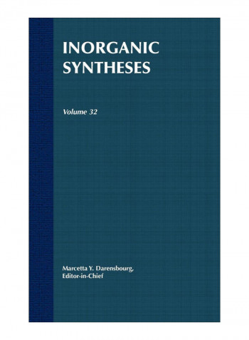Inorganic Syntheses Hardcover 2nd