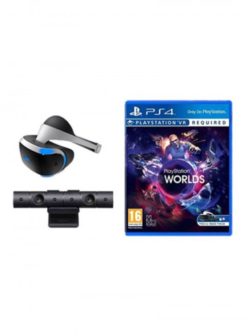 PlayStation VR Headset With Camera And Game