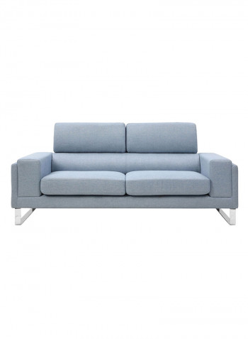 Oslo 2-Seater Sofa Blue 80x158cm