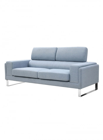 Oslo 2-Seater Sofa Blue 80x158cm
