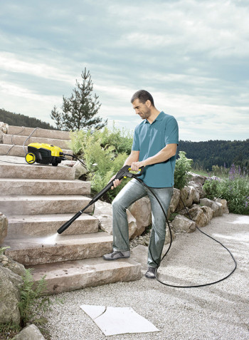 High Pressure Washer With Accessories Yellow/Black