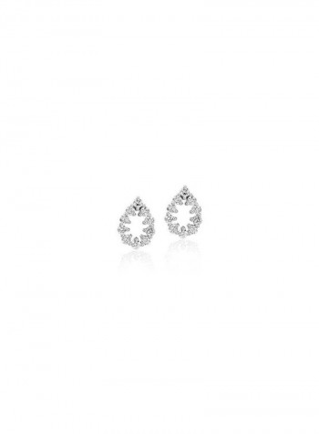 Pear Shape Pave StylishEarrings