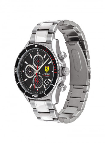 Men's Stainless Steel Chronograph Wrist Watch 830772