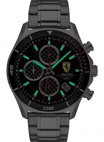 Men's Stainless Steel Chronograph Wrist Watch 830772