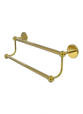 Prestige Skyline Collection Double Towel Bar Gold 36inch