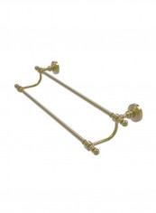 Retro Wave Collection Double Towel Bar Gold 24inch