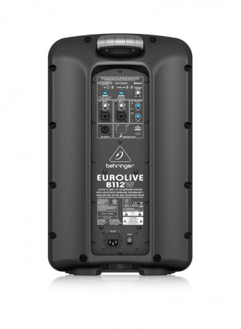 2-Way PA Speaker System B112W Black