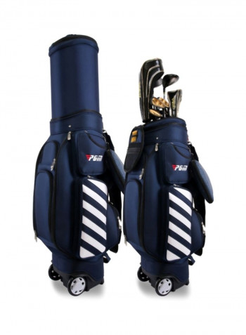 Retractable Golf Ball Bag With Pulley 126x43x23cm