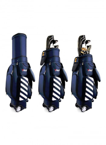 Retractable Golf Ball Bag With Pulley 126x43x23cm