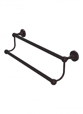 Double Towel Bar Brown 24inch
