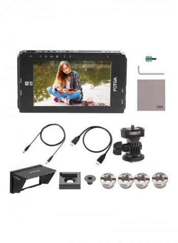 Full HD Monitor 7inch Black