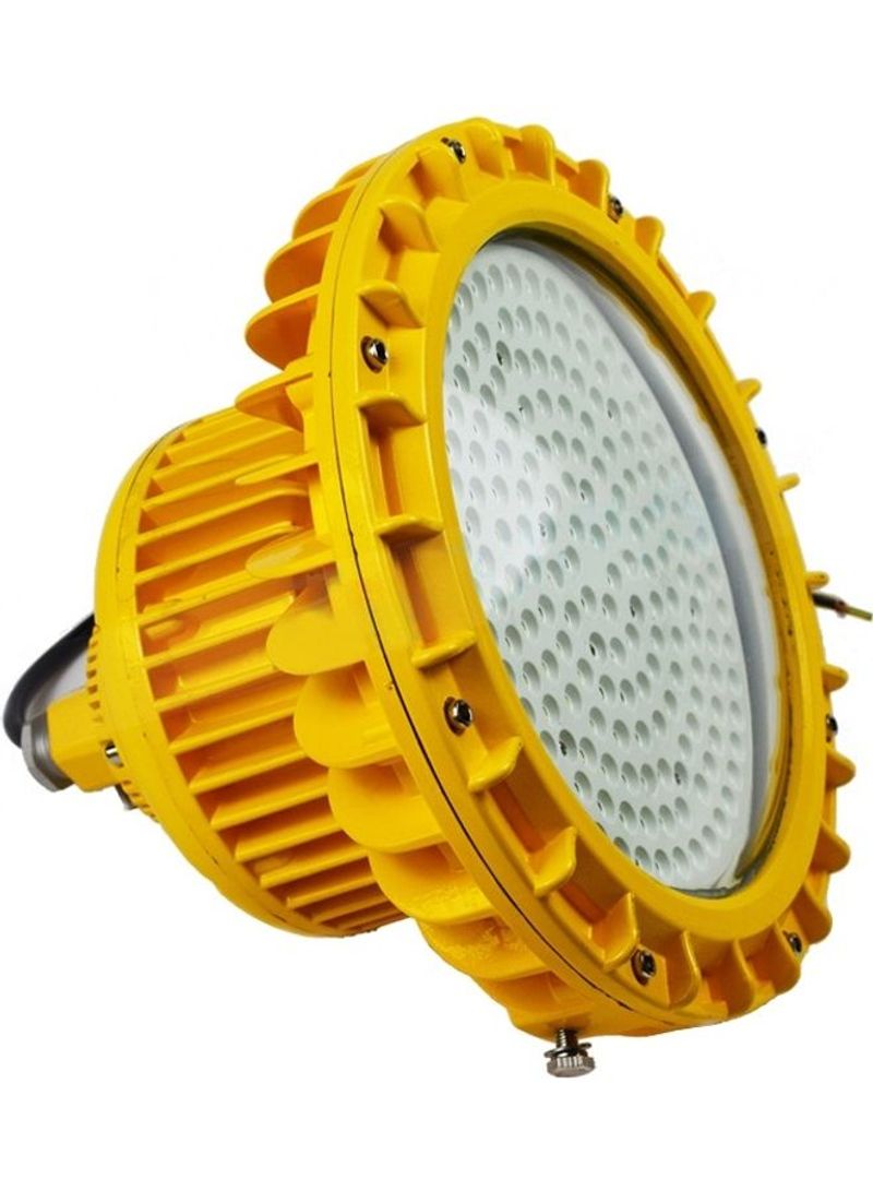 LED Explosion-Proof Lamp Floodlight Yellow 34 x 33 x 31centimeter