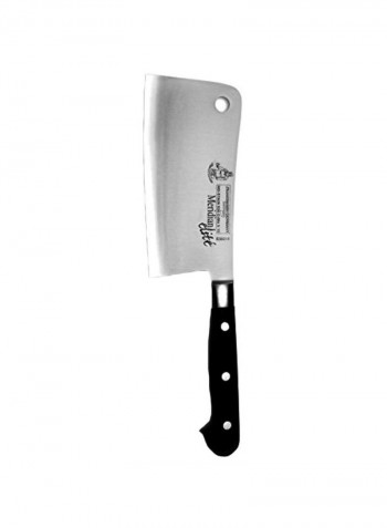 Meridian Elite Stainless Steel Cleaver Silver/Black 6inch