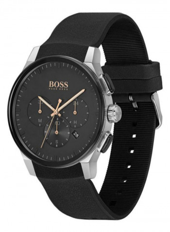 Men's Peak Water Resistance Silicone Chronograph Watch 1513759