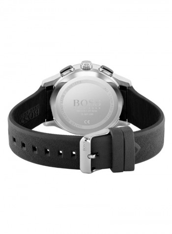 Men's Peak Water Resistance Silicone Chronograph Watch 1513759