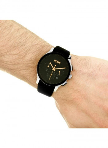 Men's Peak Water Resistance Silicone Chronograph Watch 1513759