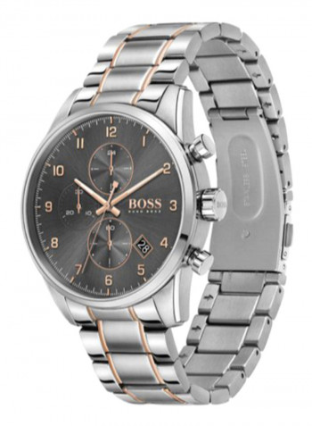 Men's Skymaster Water Resistance Stainless Steel Chronograph Watch 1513789