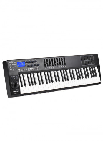 61-Key MIDI Controller Keyboard With USB Cable