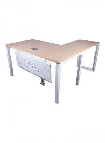 Modern Workstation Without Drawer Oak 75x75x160cm