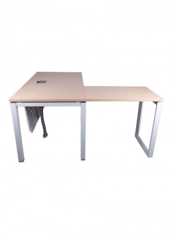 Modern Workstation Without Drawer Oak 75x75x160cm