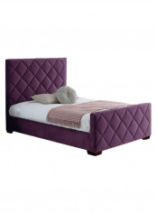 Bed Frame Without Mattress Plum 120 x 200centimeter