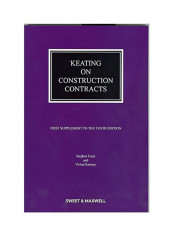 Keating On Construction Contracts 1st Supplement Paperback