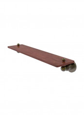 Astor Place Collection Shelf Gold/Brown 22inch