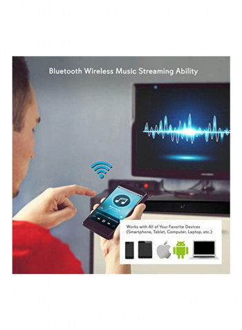 Bluetooth TV Soundbar System Kit PSBV620BT Black