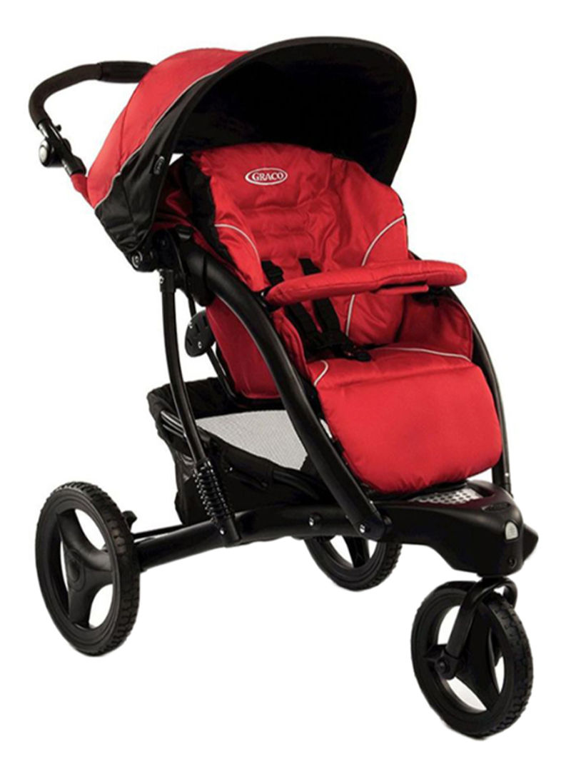 Trekko Chilli Baby Stroller - Red/Black